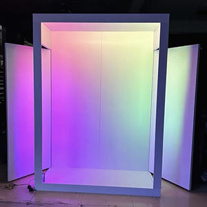 Nouvelle technologie 2025 : Cabine photo avec éclairage LED RVB tendance et arrière-plans - Product Image 4