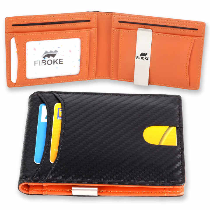 Portafoglio Blocca Rfid SEI G Portafoglio Blu Uomo Portacarte - Main Image