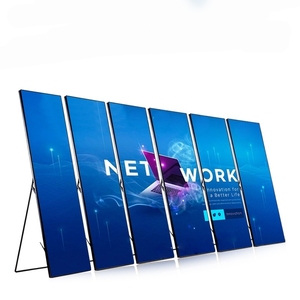 Led quảng cáo máy di chuyển áp phích Màn hình hiển thị cho dọc trung tâm mua sắm dễ dàng cuộn kỹ thuật số biển và hiển thị - Product Image 4