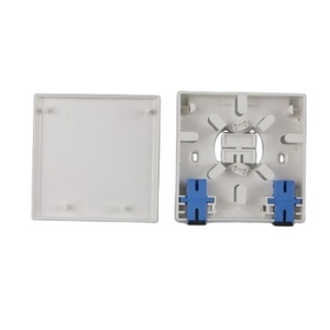 FTTH2ポート光ファイバー86タイプ光学壁コンセント終端ボックスパネル光ファイバー端子ボックス - Product Image 5