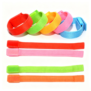 USB <b>Rechargeable</b> <b>LED</b> <b>Light</b> Bracelet With Soft Nylon Strap Glow Wristband For Team Building Outdoor Events - Product Image 4