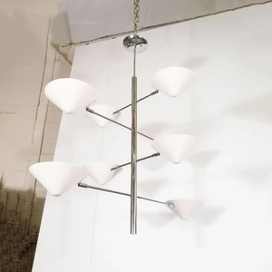 Lámpara de Techo Decorativa Estilo Sputnik de Mediados de Siglo, Hierro, Moderna, LED, Regulable, Alto CRI 95, para Sala de Estar y Comedor - Product Image 4