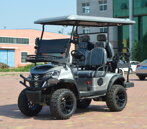 Thiết Kế Mới Màu Xanh <span class=keywords><strong>4</strong></span> Chỗ Ngồi Điện Golf Cart Điểm Đưa Đón Xe Buýt Tham Quan Du Lịch Câu Lạc Bộ Xe - Product Image 3