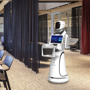 <span class=keywords><strong>Robot</strong></span> serveur en métal pour la livraison de nourriture, <span class=keywords><strong>assistant</strong></span> automatisé pour les restaurants - Product Image 5