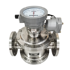 Flensdraadklemverbinding Hoge nauwkeurigheid Ovale tandwieldebietmeter 0,5%R OEM LC voor viskeuze vloeistoffen en olie - Product Image 3