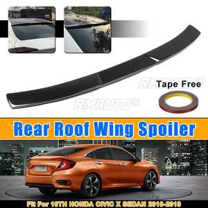 สปอยเลอร์หลังคาคุณภาพสูงสำหรับรถยนต์ HONDA CIVIC รุ่นที่ 10 X SEDAN ปี 2016-2018 สปอยเลอร์ฝากระโปรงท้าย - Product Image 1