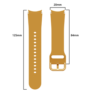สายซิลิโคนนิ่มสำหรับ Samsung <span class=keywords><strong>Galaxy</strong></span> <span class=keywords><strong>Watch</strong></span> <span class=keywords><strong>4</strong></span> 5 6 40มม. 44มม. สายสำรองสำหรับ Samsung <span class=keywords><strong>Galaxy</strong></span> <span class=keywords><strong>Watch</strong></span> <span class=keywords><strong>4</strong></span> CLASSIC 42มม. 46มม. - Product Image 3