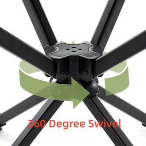 Chaise d'extérieur de luxe de haute qualité, moderne, pivotante, en aluminium, pour la plage, le pique-nique, le camping-car, le jardin, le camping - Product Image 3