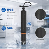 Sensor de Conductividad Digital RS485 TDS Modbus RTU IP68, Sonda con Cuerpo de ABS Resistente al Agua para Monitoreo de Calidad del Agua YG-AP/30