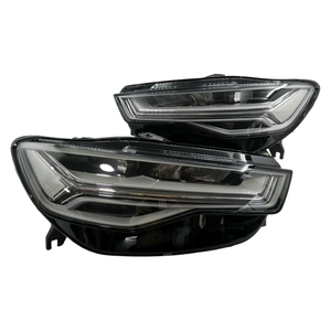 Para Audi A6 LED faro montaje 2012-2015 A6L C7PA S6 RS6 izquierda y derecha Original completo LED faro LED DRL - Product Image 3