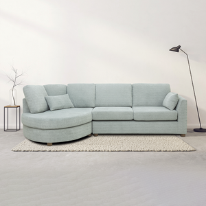 Sofá esquinero con librería integrada, muebles modernos para el hogar, oficina y sala de estar - Product Image 2