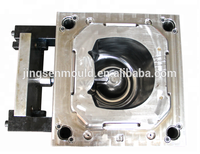 Moule de robinet en acier et plastique pour produits ménagers, à couloir froid/chaud, surface polie, moulage par injection