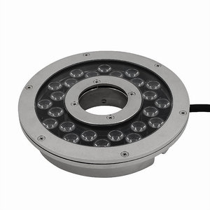 Vòi Phun Đài Phun Nước Vòng Đèn DMX IP68 Chìm Máy Bay Phản Lực Phun Nước Lên Ánh Sáng RGB 316SS 24V 72 Wát Cảnh Quan Siêu Sáng LED -20 - 45 - Product Image 3