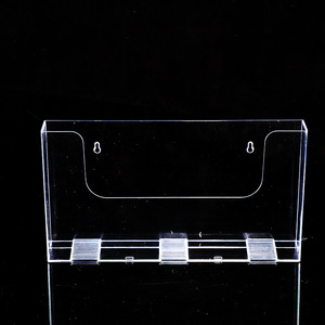 A5 rõ ràng Acrylic Wall Mount Brochure chủ nhựa danh sách kiểm tra Flyer Cuốn Sách Nhỏ tổ chức hộp hiển thị đứng cho triển lãm văn phòng - Product Image 6
