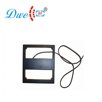 Lector de tarjetas de proximidad de aparcamiento con antena RFID para exteriores de largo alcance de 125kHz con interfaz RS232 lector de Control DE ACCESO WG26 WG34