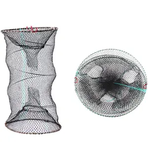 High Strength Large Foldable Fishing Cast Net Trap Customizable Length For Shrimp Crab Cage
