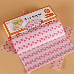 Papel de Hornear de Grado Alimenticio con Revestimiento de Silicona de Doble Cara, Antigrasa, 26-60 g/m², 400x330 mm, para Pasteles, Pizza, Ensaladas y Sándwiches, Suministro de Fábrica - Product Image 5