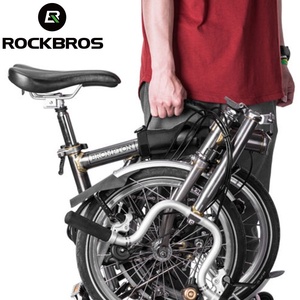 ROCKBROS 접이식 자전거 프레임 베어링 캐리 숄더 스트랩 자전거 스쿠터 캐리어 자전거 액세서리 용 강력한 핸드 그립 - Product Image 1