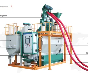 Integrated assembly fully automatic 3-5 tph poultry feed processing equipment powder feed unit
