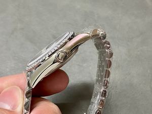 Montre de luxe pour homme, montre mécanique de 44 mm, bracelet en acier inoxydable, mouvement mécanique automatique, fonction étanche - Product Image 2