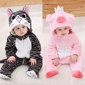 De lana de invierno traje de bebé ropa de bebé recién nacido mameluco Animal ropa de bebé - Product Image 1