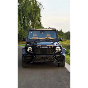 Runde Material PP piezas de automóvil para <span class=keywords><strong>mercedes</strong></span>-benz clase G actualización <span class=keywords><strong>Maybach</strong></span> <span class=keywords><strong>G900</strong></span> perfectamente cuerpo Kit capó guardabarros alerón de fibra de carbono - Product Image 1