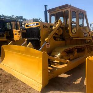 Bulldozer sur chenilles CAT D7G d'occasion avec treuil, modèle robuste, en stock - Product Image 2