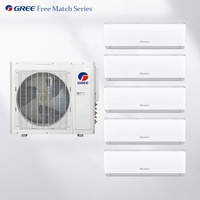 Climatiseur Multi-split Free Match Inverter pour Appartements, Hôtels et Villas 42000 Btu 5 Zones Mini Split AC
