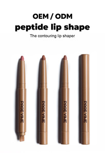 OEM/ODM maquillaje péptido volumen contorneado regordete labio moldeador al por mayor personalizado retráctil vegano impermeable lápiz Lipiner - Product Image 5