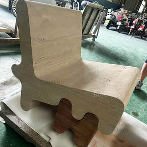 Silla <span class=keywords><strong>de</strong></span> Descanso <span class=keywords><strong>de</strong></span> Travertino para Exteriores <span class=keywords><strong>de</strong></span> Grado Comercial, Asientos <span class=keywords><strong>de</strong></span> Piedra Personalizados para Interiores <span class=keywords><strong>de</strong></span> Centros Comerciales - Product Image 4