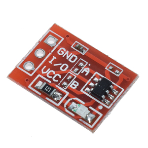 Module de bouton tactile <span class=keywords><strong>Ttp223</strong></span>, autobloquant, à impulsions, capacitif, à un seul canal, interrupteur à clé - Product Image 1