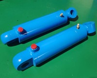 Cylindres hydrauliques soudés non standard, vérins de stabilisateur, pompe à double action, alésage 50 mm, tige 28 mm, pour flèche de godet