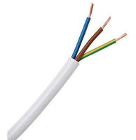 Cable de Silicona con Estándar Europeo VDE H03VVH2-F H03VV-F H05VV-F H05V-K H07V-K H05RN-F H07RN-F H05S-K, Cable de Alimentación VDE