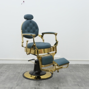 Haut <span class=keywords><strong>de</strong></span> gamme Vintage hommes inclinable <span class=keywords><strong>salon</strong></span> <span class=keywords><strong>de</strong></span> <span class=keywords><strong>coiffure</strong></span> chaise en cuir synthétique tête d'huile professionnel coupe <span class=keywords><strong>de</strong></span> cheveux Spa acier <span class=keywords><strong>Salon</strong></span> <span class=keywords><strong>de</strong></span> beauté - Product Image 2