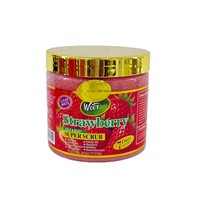 Gommage Nettoyant Éclaircissant et Hydratant à la Vitamine de Fraise, Exfoliant et Blanchissant, Meilleure Vente, 650g