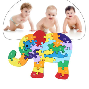 Personalizzato Onequan Montessori in legno fai da te educativo elefante 3D <span class=keywords><strong>Puzzle</strong></span> Box <span class=keywords><strong>Puzzle</strong></span> per bambini da 5 a 7 anni - Product Image 6