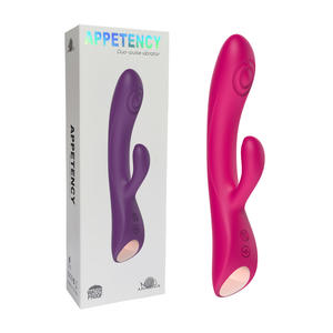APPETÊNCIA Duplo Pulso Vibrador 10 Modo USB Recarregável IPX7 À Prova D' Água Clitoriano G-Spot Massageador - Product Image 6