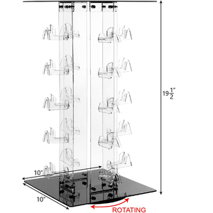 Bán buôn Acrylic hiển thị quang kệ kính đứng cho kính mát và kính mắt cửa hàng truy cập kính hiển thị đứng - Product Image 3