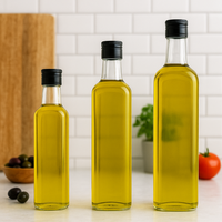 Bouteille carrée en PET de qualité alimentaire 500ml 750ml 1000ml pour huile, vinaigre, sauces – Récipient de stockage et emballage pour cuisine