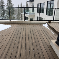 Tarima de WPC Vivanex Moderna, Ecológica, Impermeable y Antideslizante para Uso en Exteriores, en Balcones, Patios y Terrazas