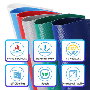 Rouleau de bâche enduit de vinyle Lona De <span class=keywords><strong>PVC</strong></span> personnalisé de haute qualité - Product Image 2