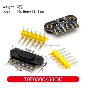 Módulo de Sensor Láser de Medición de Distancia por Tiempo de Vuelo (ToF) VL6180/VL53L0X/VL53L1X TOF050C TOF200C TOF400C 50CM/2M/4M IIC para Arduino STM32 - Product Image 6