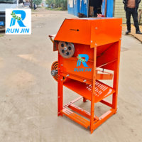 Récolteuse d'arachides agricole pour usage domestique, haute efficacité, pour arachides humides et sèches, machine à décortiquer