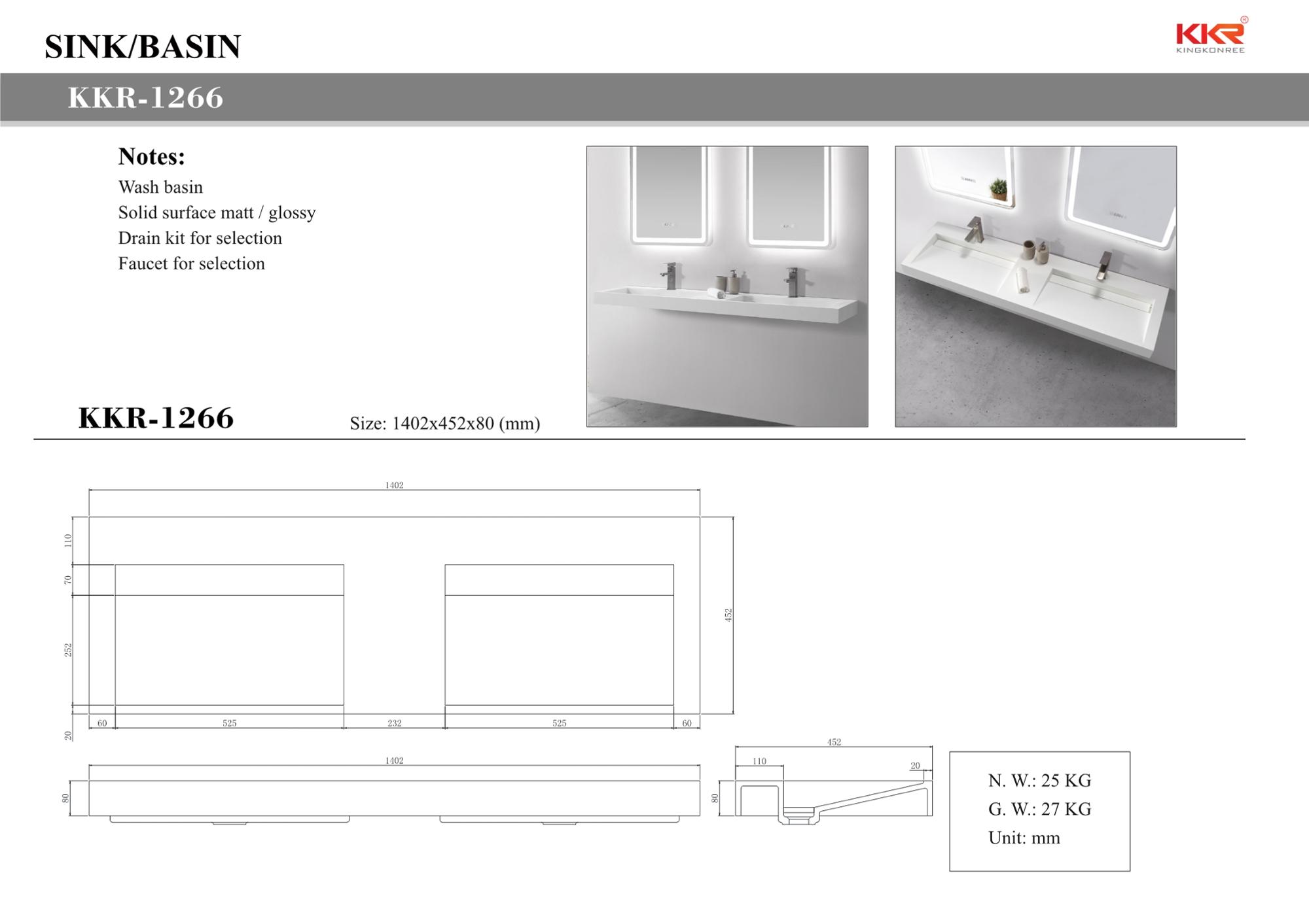 modern design acrylic bathroom sink