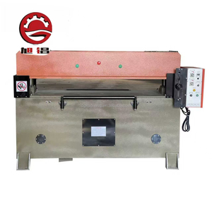 Machines hydrauliques de semelle de pantoufle de presse de découpe de faisceau de textiles pour les <span class=keywords><strong>matériaux</strong></span> supérieurs 40t de chaussure - Product Image 5