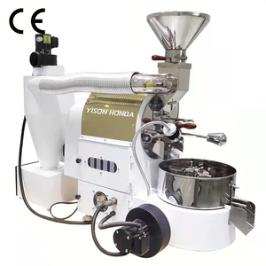 Torréfacteur automatique de café à flux d'air de contrôle PLC de 1kg à 5kg Vente en gros directe en usine certifié CE OEM - Product Image 1