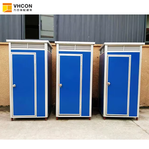 Unité de toilettes mobiles portables en aluminium pour camping, voyage, extérieur, football, marathon, installation rapide - Product Image 4