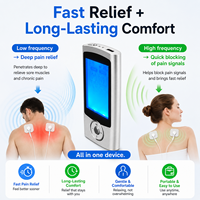 Appareil TENS à 20 niveaux d'intensité, double canal indépendant, masseur à impulsions, stimulateur musculaire EMS, contrôle du temps, portable pour le corps