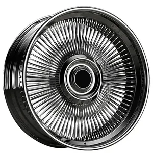 Llanta de aleación de aluminio forjado para coche, rueda de coche personalizada, <span class=keywords><strong>5</strong></span> agujeros para coches de pasajeros - Product Image 2