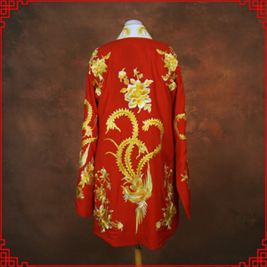 Traje de Ópera China Suo <span class=keywords><strong>Lin</strong></span> Nang, Capa Amarilla de Fénix Volador de Crepé Suave, Vestuario de Escenario Hua <span class=keywords><strong>Dan</strong></span> para Mujer, En Stock, Venta al por Mayor, Personalizado - Product Image 2